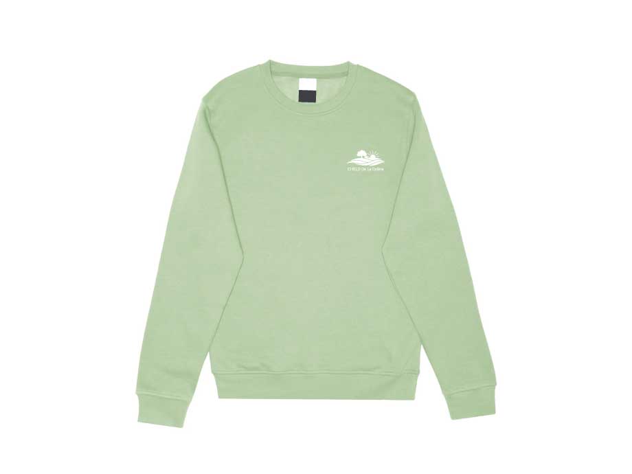 Crewneck - XS / Kiwi  - Broderie ML