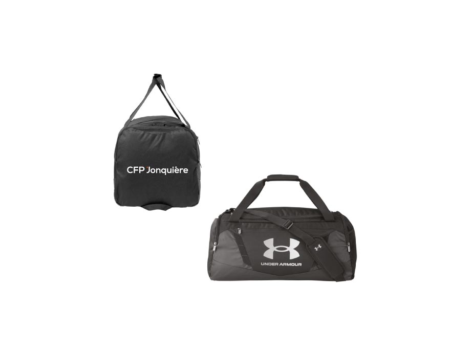 Sac de sport Under Armour - Noir - Broderie ML