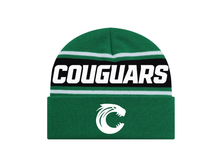 Tuque custom - Vert forêt - Broderie ML