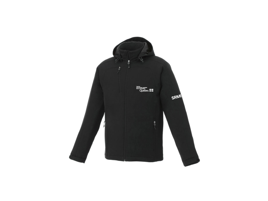 Manteau isolé homme « CSSDLJ-SRMI » - S / Noir - Broderie ML