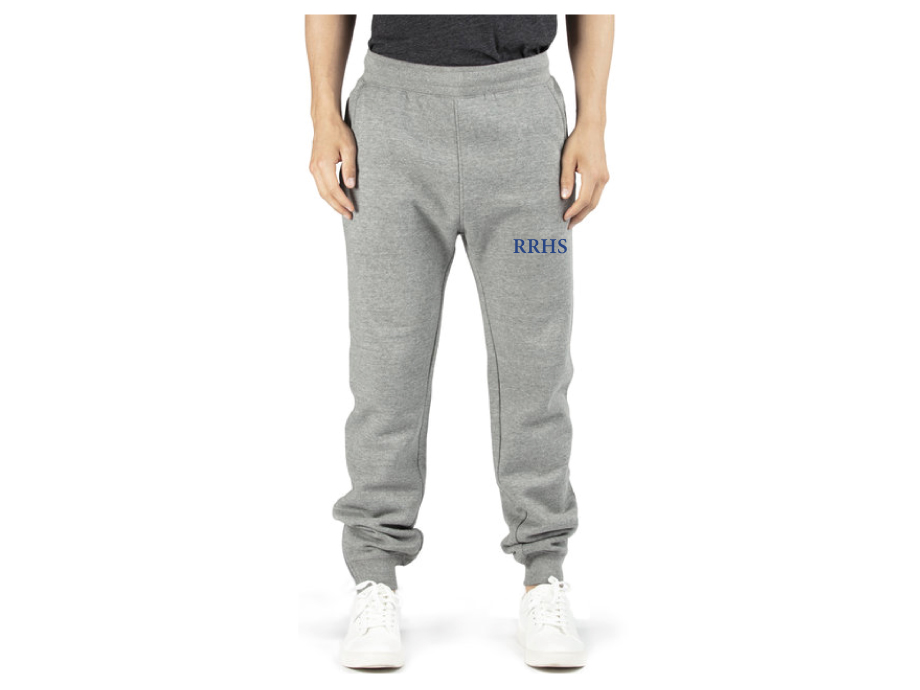 Pantalon jogger Unisexe «RIVERSIDE» - X-Small / Gris - Broderie ML