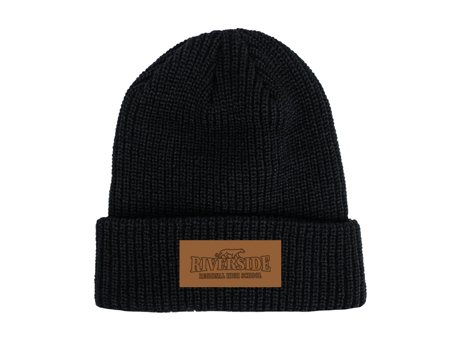 Tuque Unisexe «RIVERSIDE» - Noir - Broderie ML