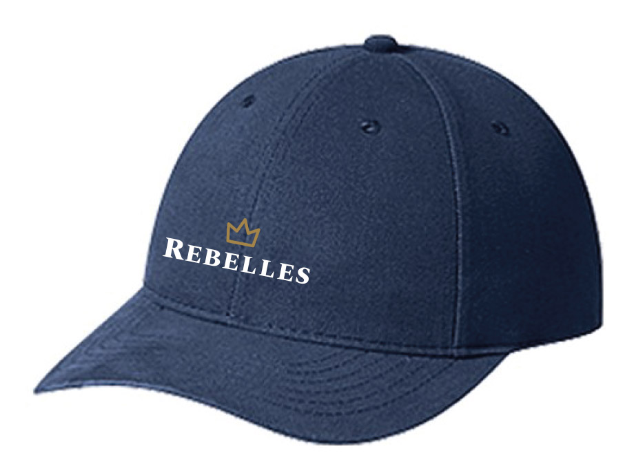 Casquette unisexe «Rebelles» - Marine - Broderie ML
