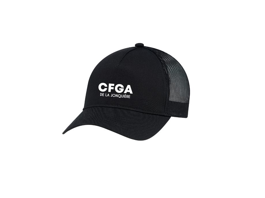 Caquette femme «CFGA» - Noir - Broderie ML