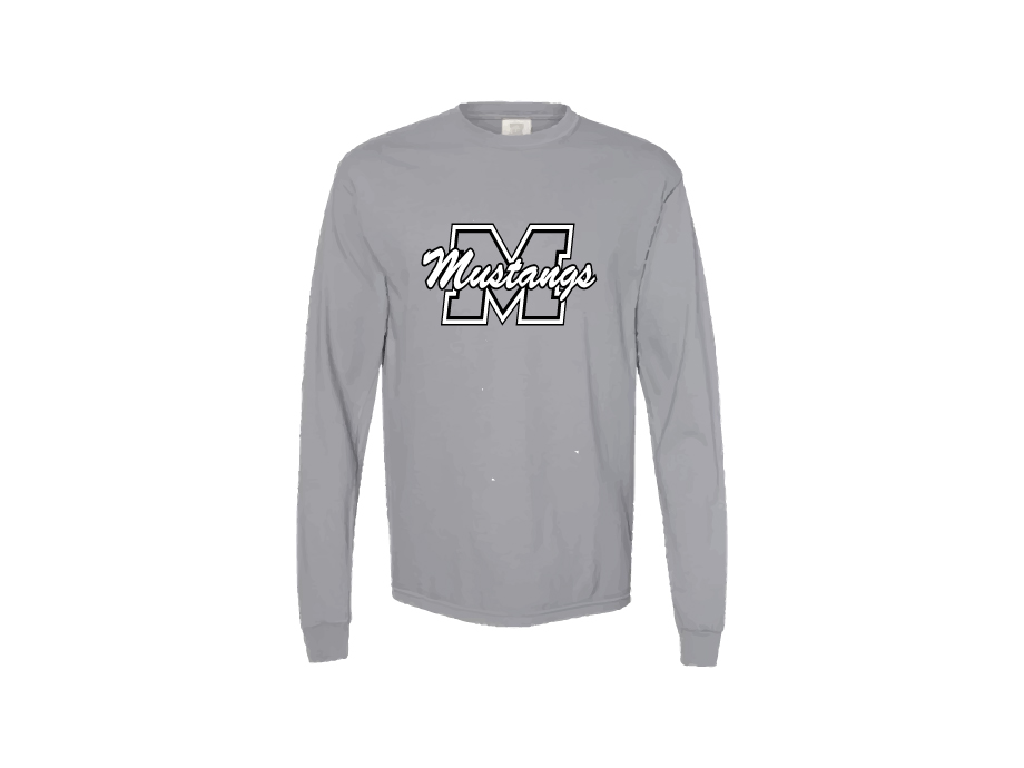 Manches longues coton unisexe - S / Granit - Broderie ML