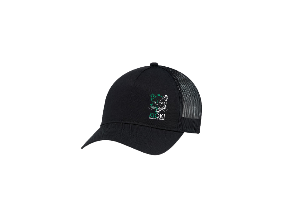 Casquette unisexe - Noir - Broderie ML