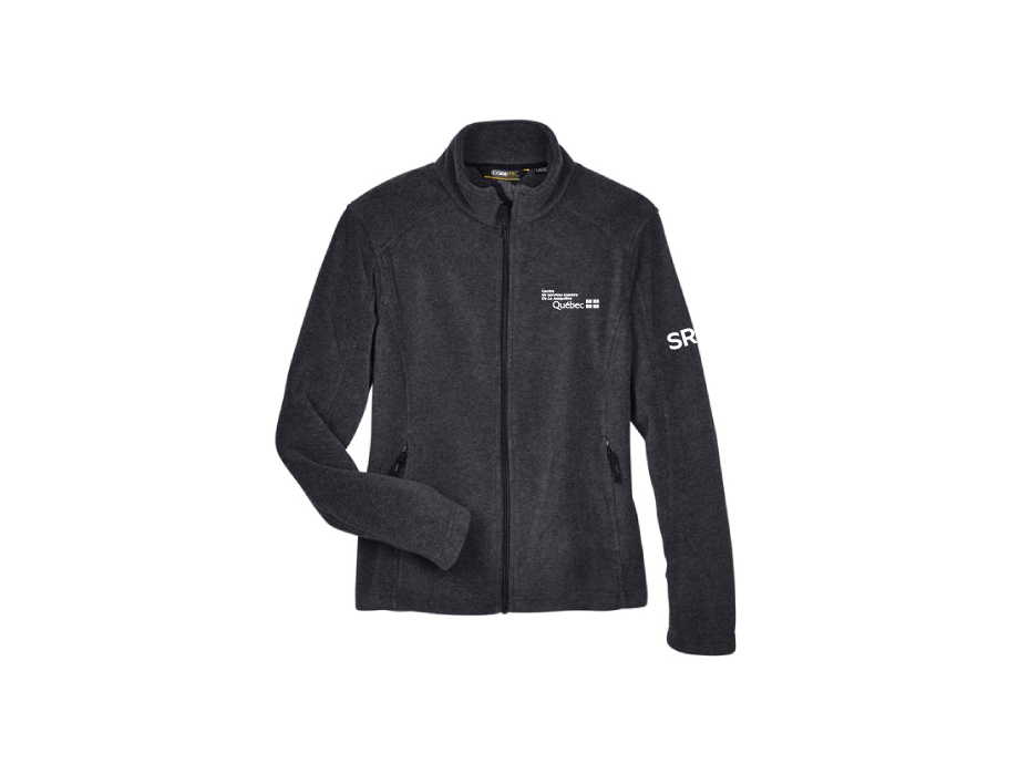 Veste polaire femme » CSSDLJ-SRMI » - XS / Charcoal - Broderie ML