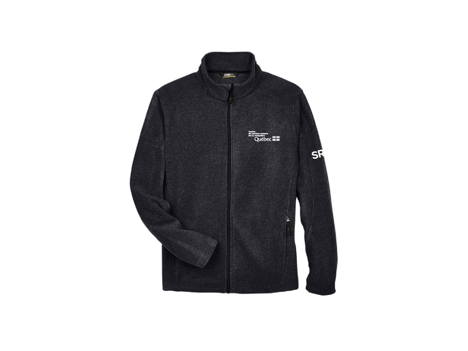 Veste polaire homme « CSSDLJ-SRMI » - S / Charcoal - Broderie ML