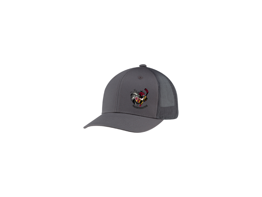 Casquette unisexe - Charcoal/Charcoal - Broderie ML