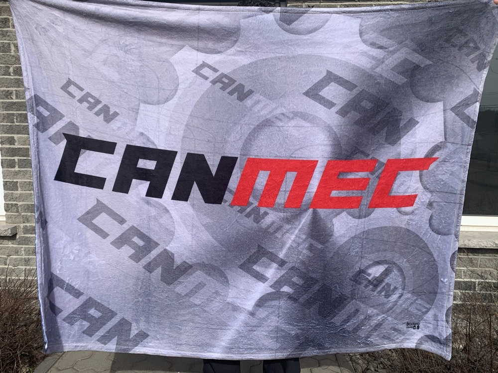 Couverture sublimée «Canmec» - Broderie ML
