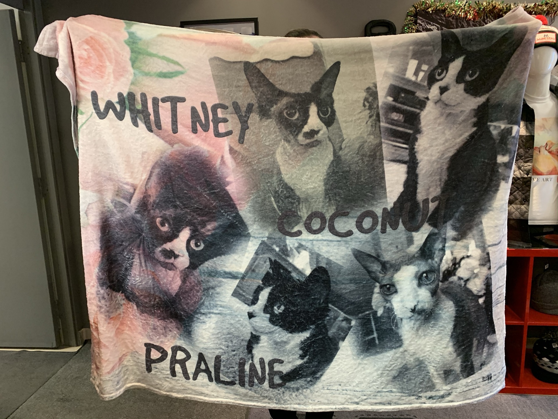 Couverture sublimée «Linda» - Broderie ML