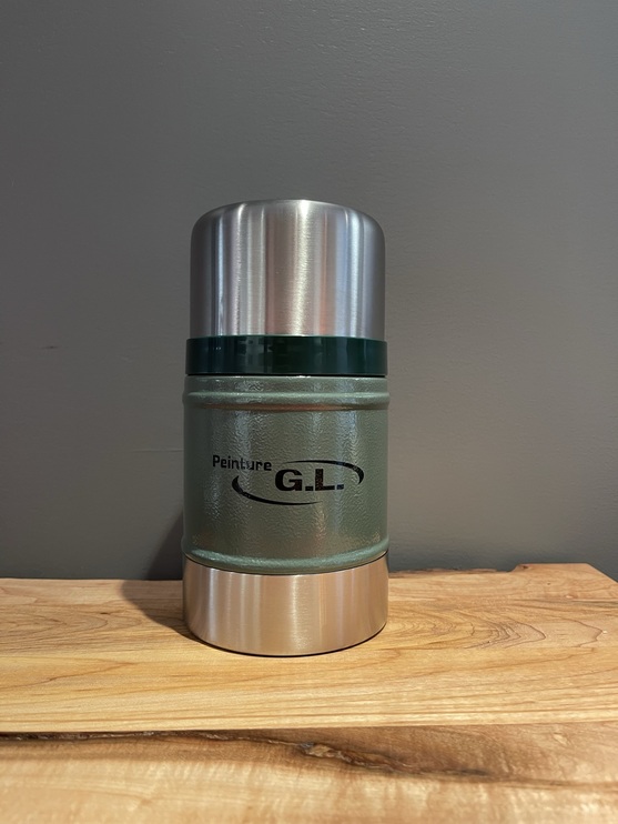 Thermos isolé de haute qualité «Peinture GL» - Broderie ML