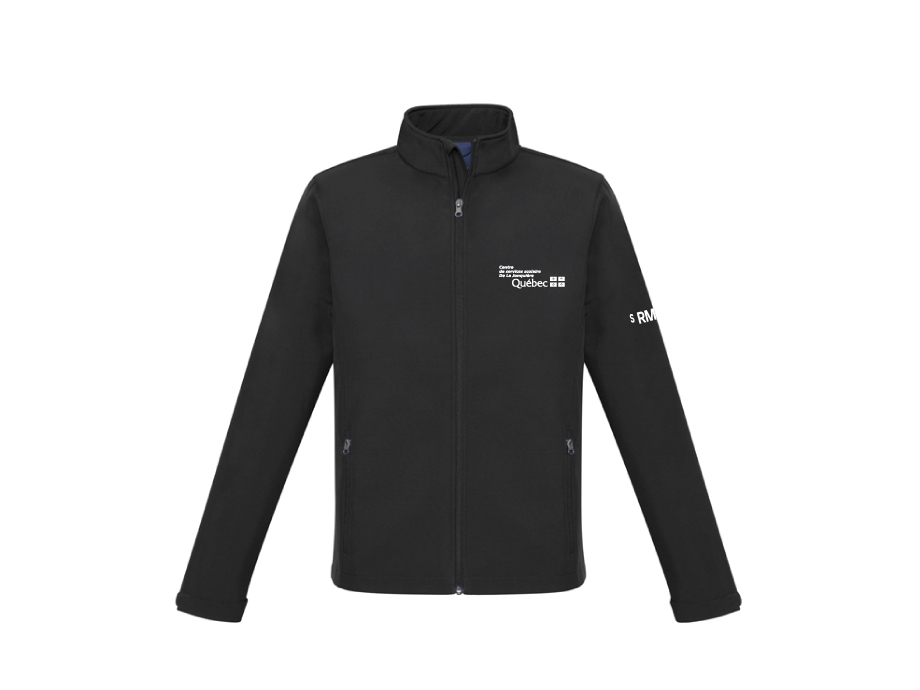 Veste softshell homme « CSSDLJ-SRMI » - S / Noir - Broderie ML