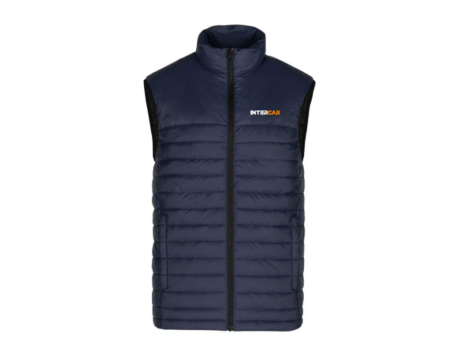 Veste sans manches matelassée homme CHARTER - S / Marine - Broderie ML