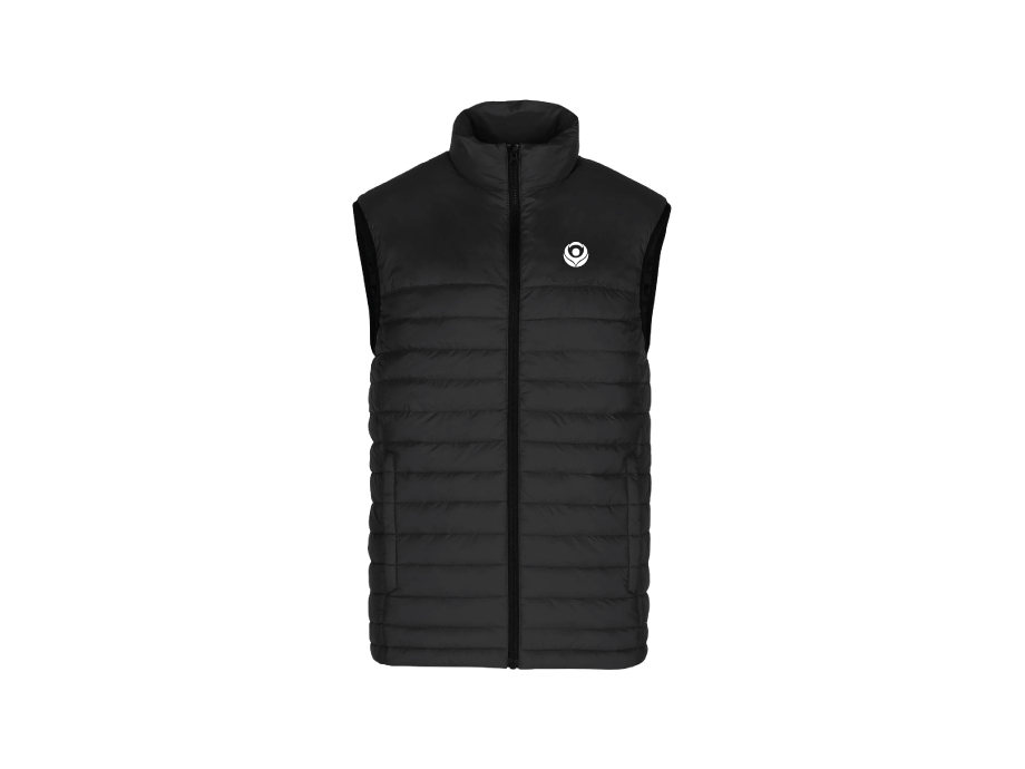 Veste sans manches homme - S / Noir - Broderie ML
