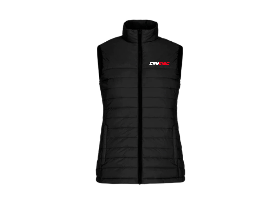 Veste sans manches matelassée femme | Broderie ML