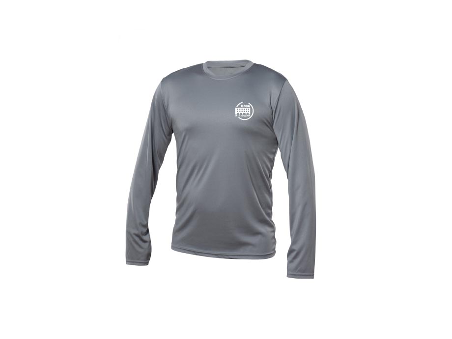 Manches longues dryfit homme - XS / Ardesia - Broderie ML