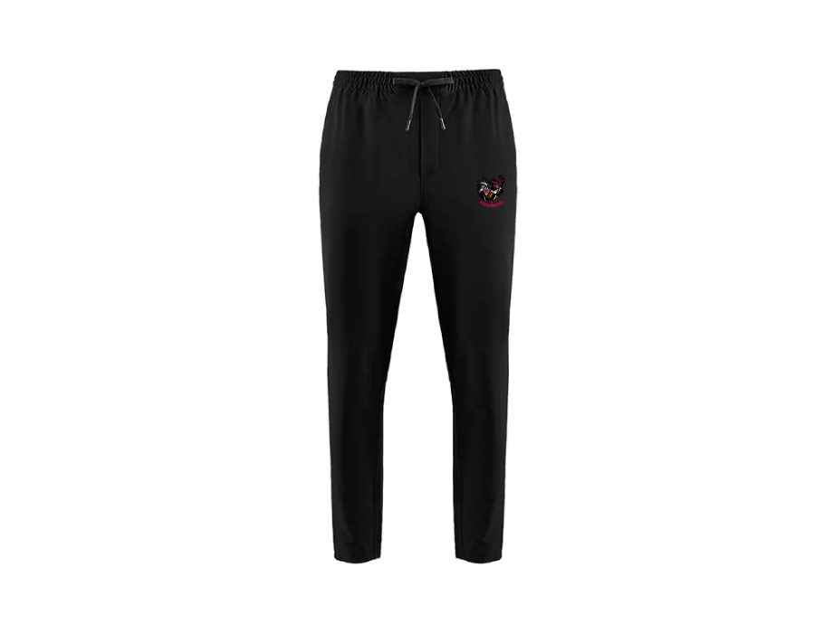 Pantalon tracksuit homme - S / Noir - Broderie ML
