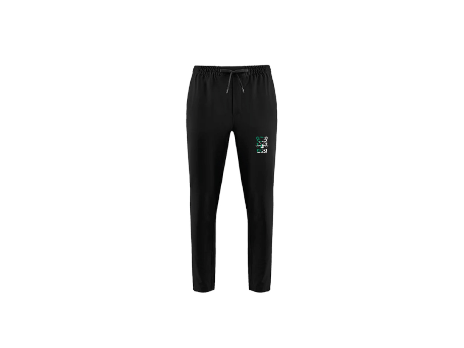 Pantalon tracksuit homme - S / Noir - Broderie ML