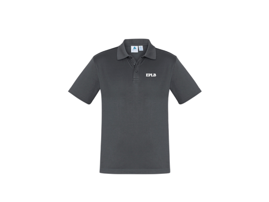 Polo homme EPLB - LIQUIDATION - Copie de S / Gris - Broderie ML