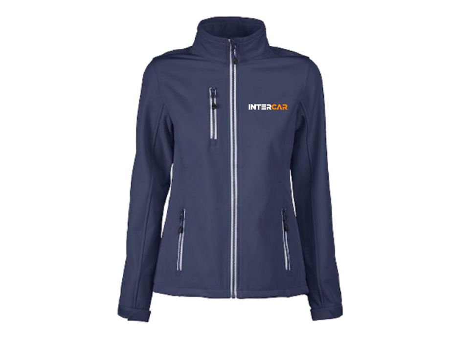 Veste softshell femme - XS / Marine - Broderie ML