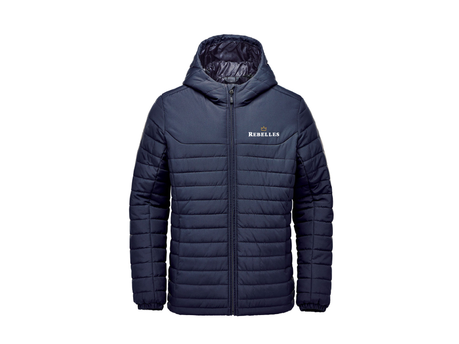 Manteau homme «Rebelles» - S / Navy - Broderie ML