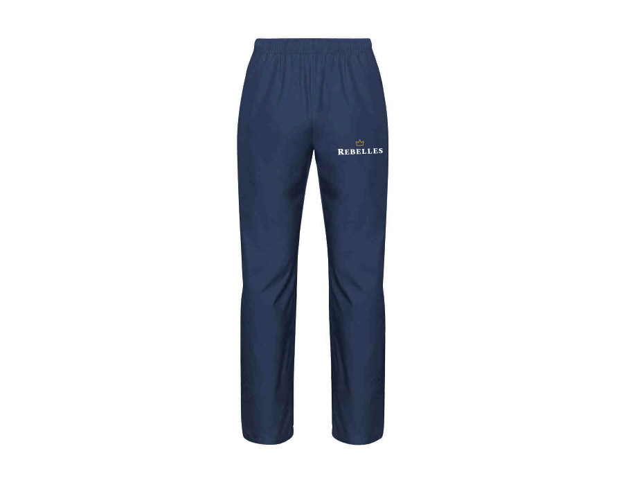 Pantalon tracksuit femme  «Rebelles» - XS / Marine - Broderie ML