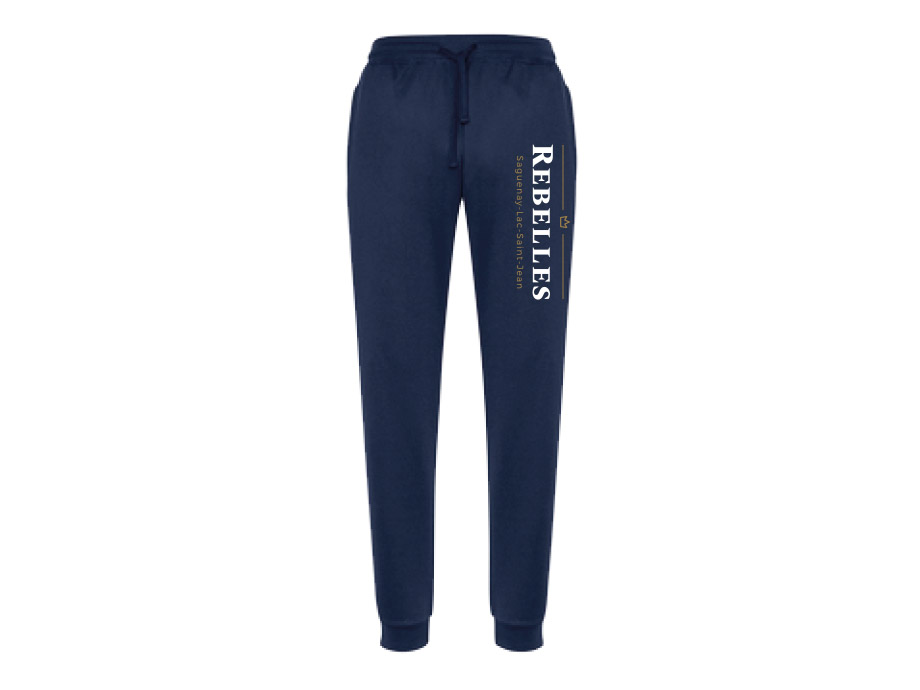 Pantalon junior «Rebelles» - 4 / Navy - Broderie ML