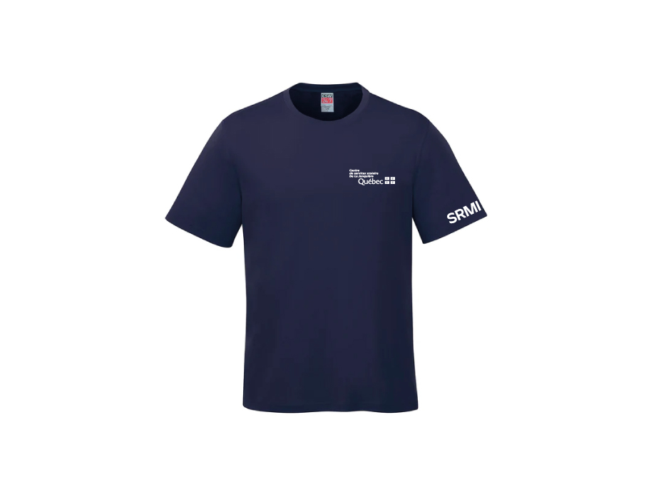 T-shirt homme « CSSDLJ-SRMI » - S / Navy - Broderie ML