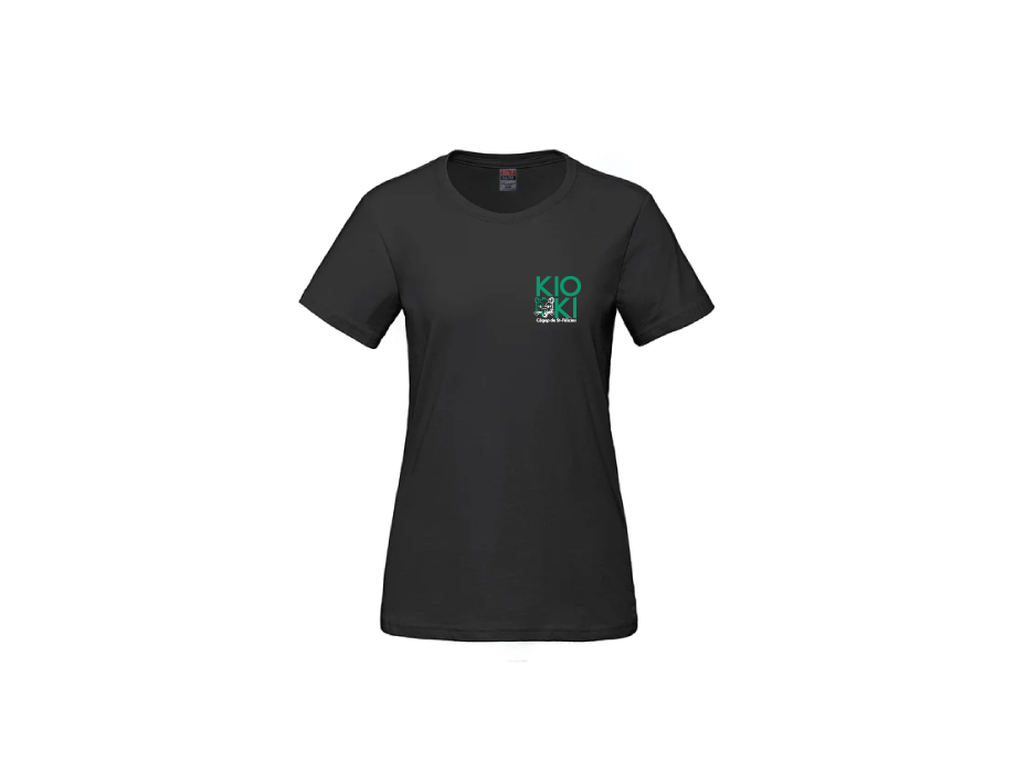 T-shirt femme #A - XS / Noir - Broderie ML