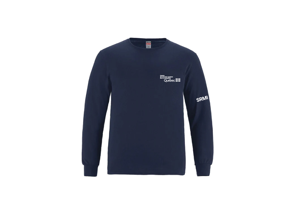 Manches longues homme « CSSDLJ-SRMI » - S / Navy - Broderie ML