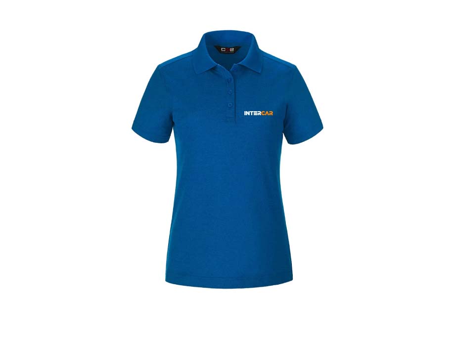 Polo femme CHARTER - XS / Royal - Broderie ML