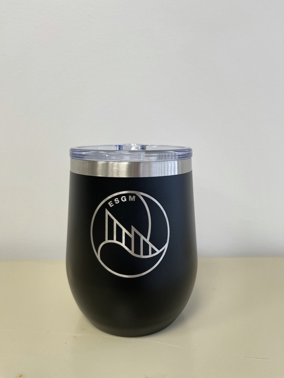 Verre isolé avec couvercle «ESGM» - Broderie ML