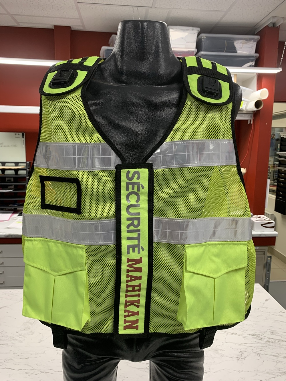 Veste de sécurité «Sécurité Mahikan» - Broderie ML